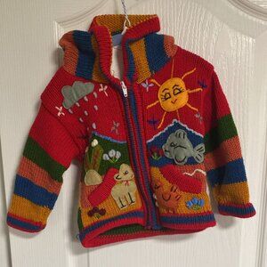PERUVIAN WOOL SWEATER KID